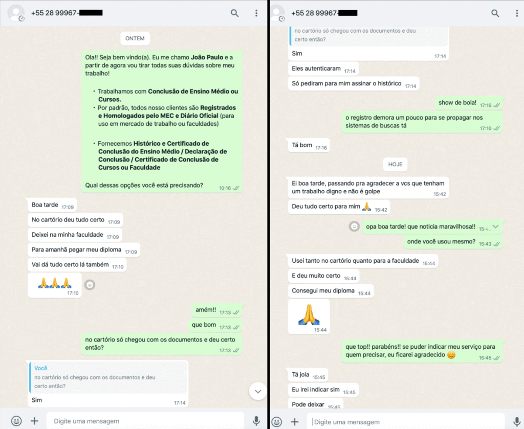 historico ensino medio